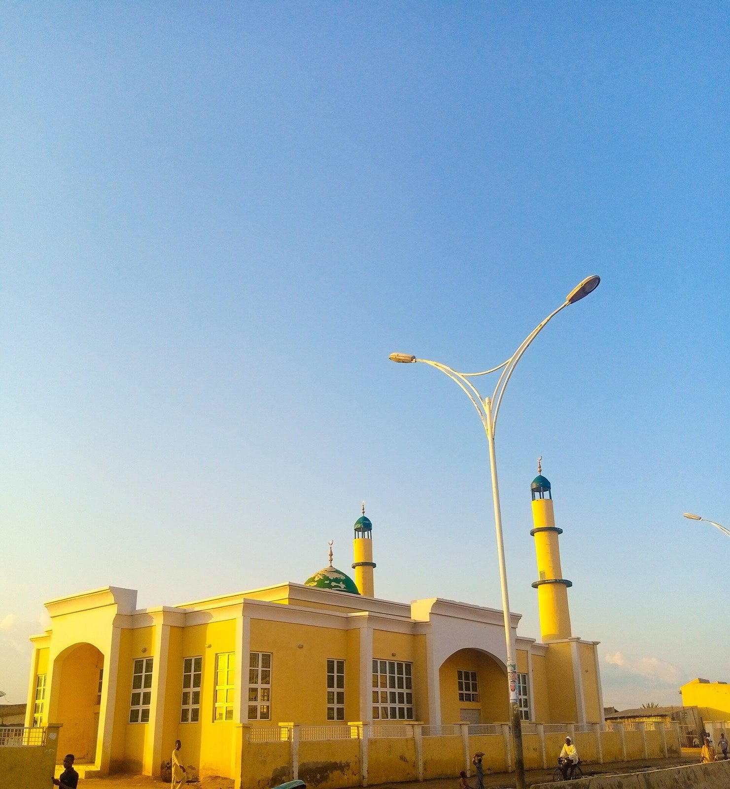 A mosque with minarets in Dala, Kano State.